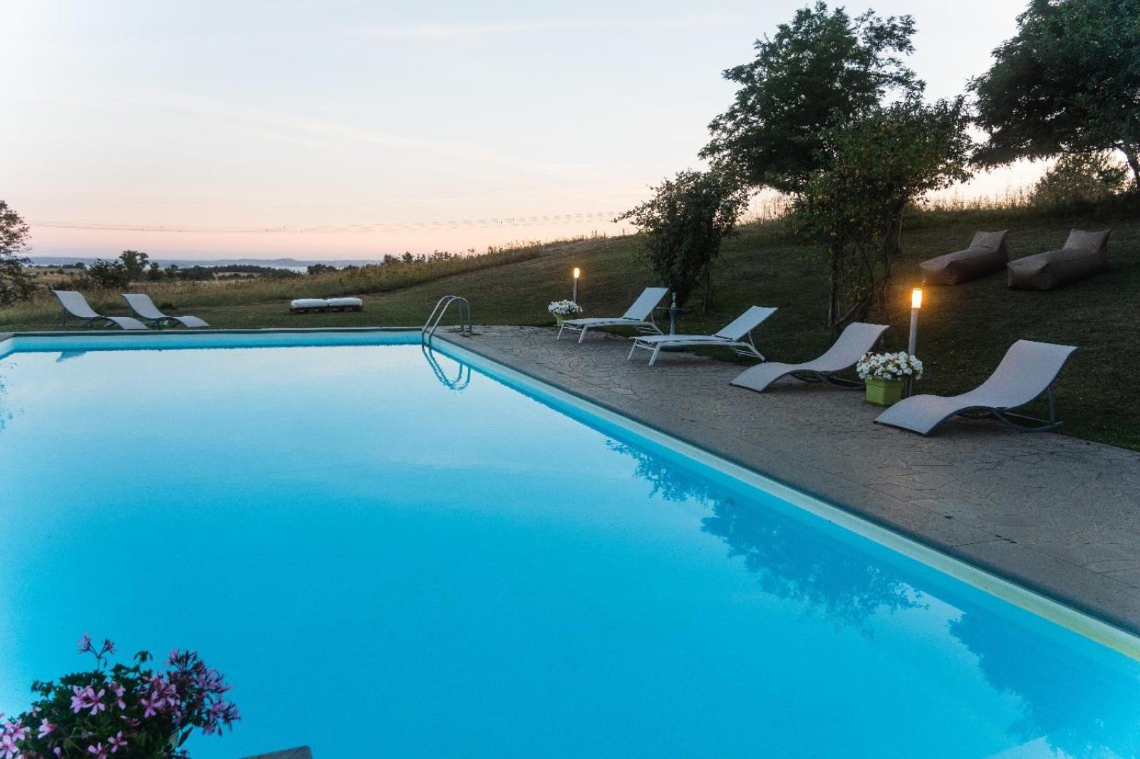 Bed and Breakfast Collina Blu Bolsena Exteriér fotografie