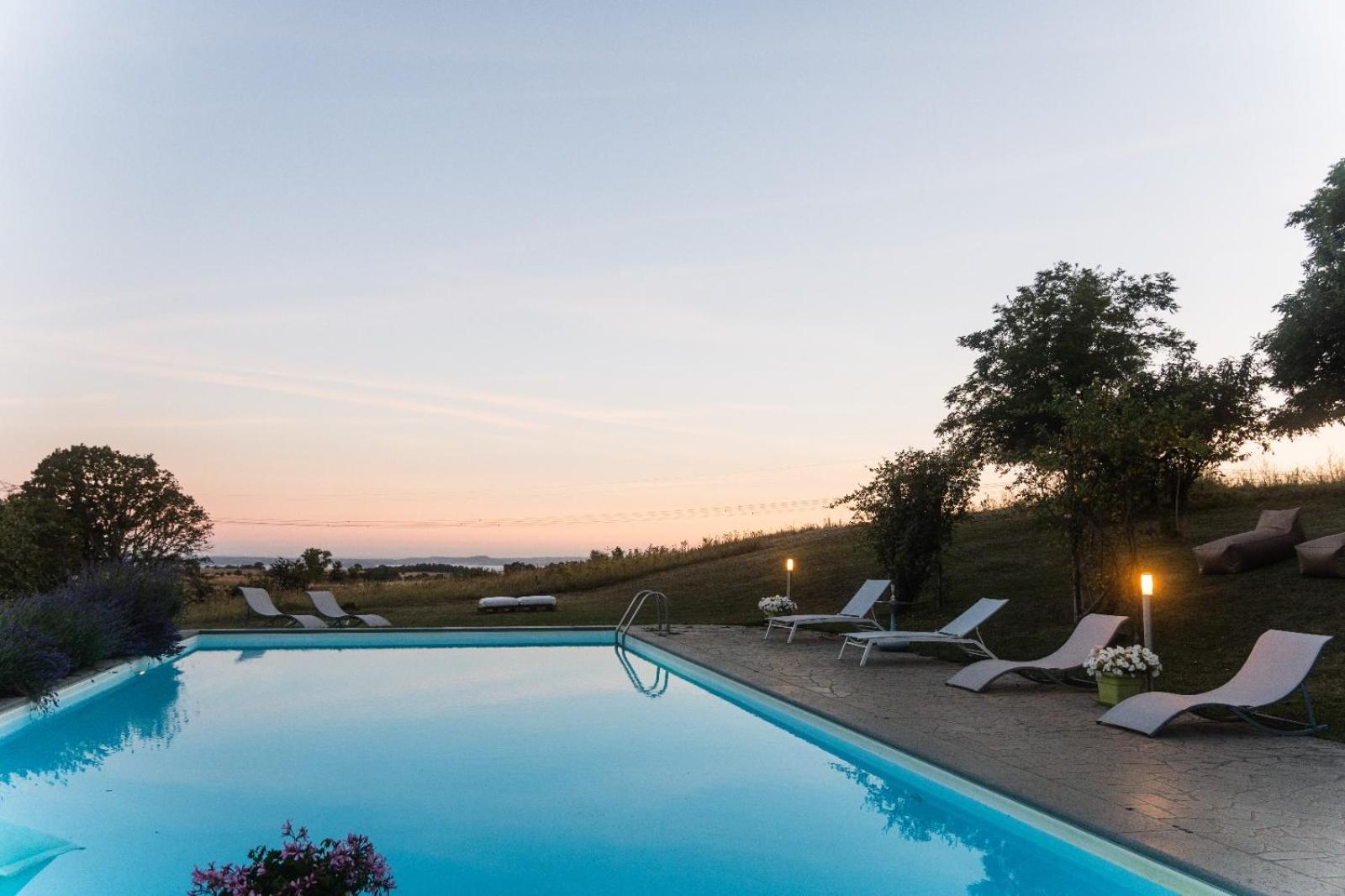 Bed and Breakfast Collina Blu Bolsena Exteriér fotografie